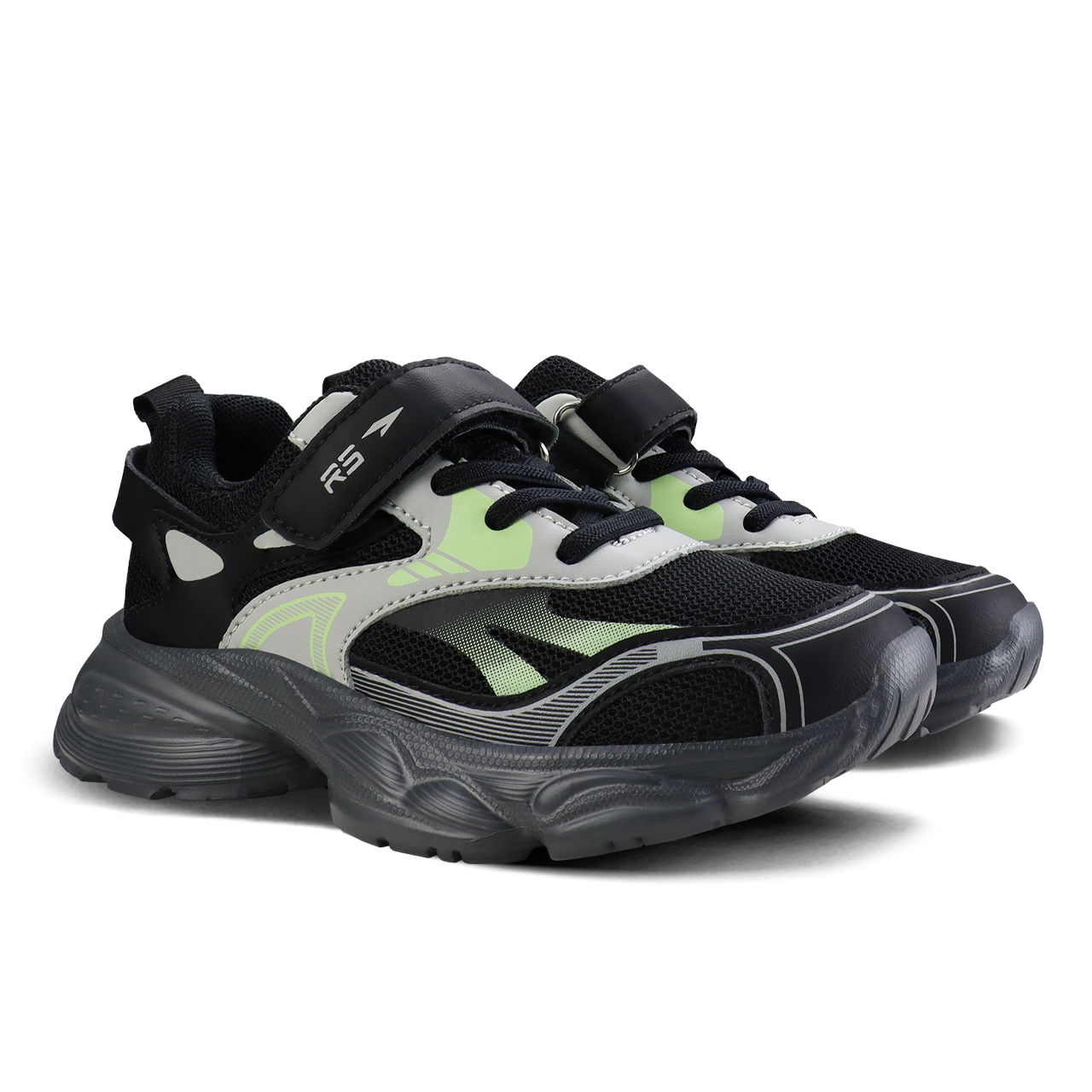 BLACK GREEN GREY