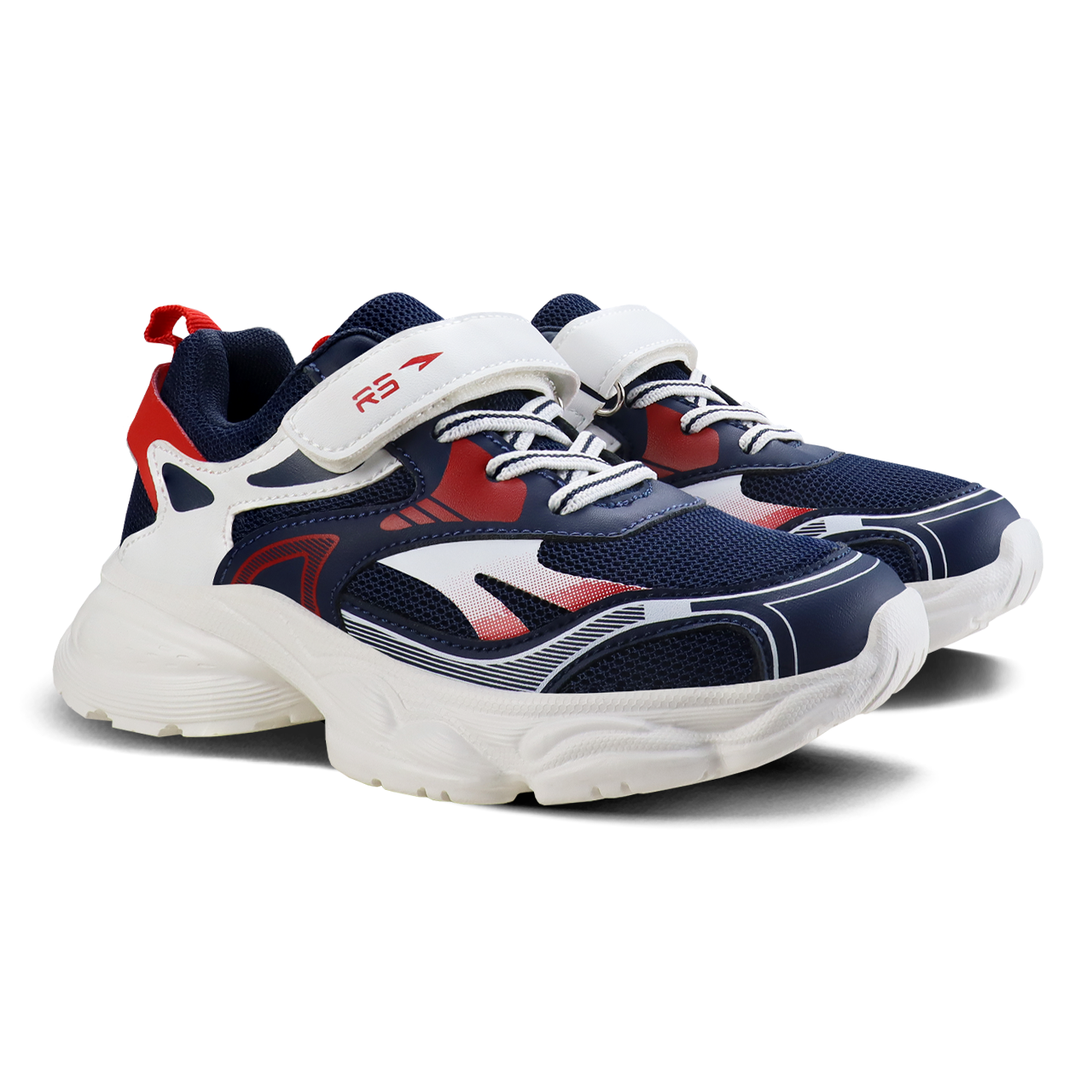 NAVY WHITE RED