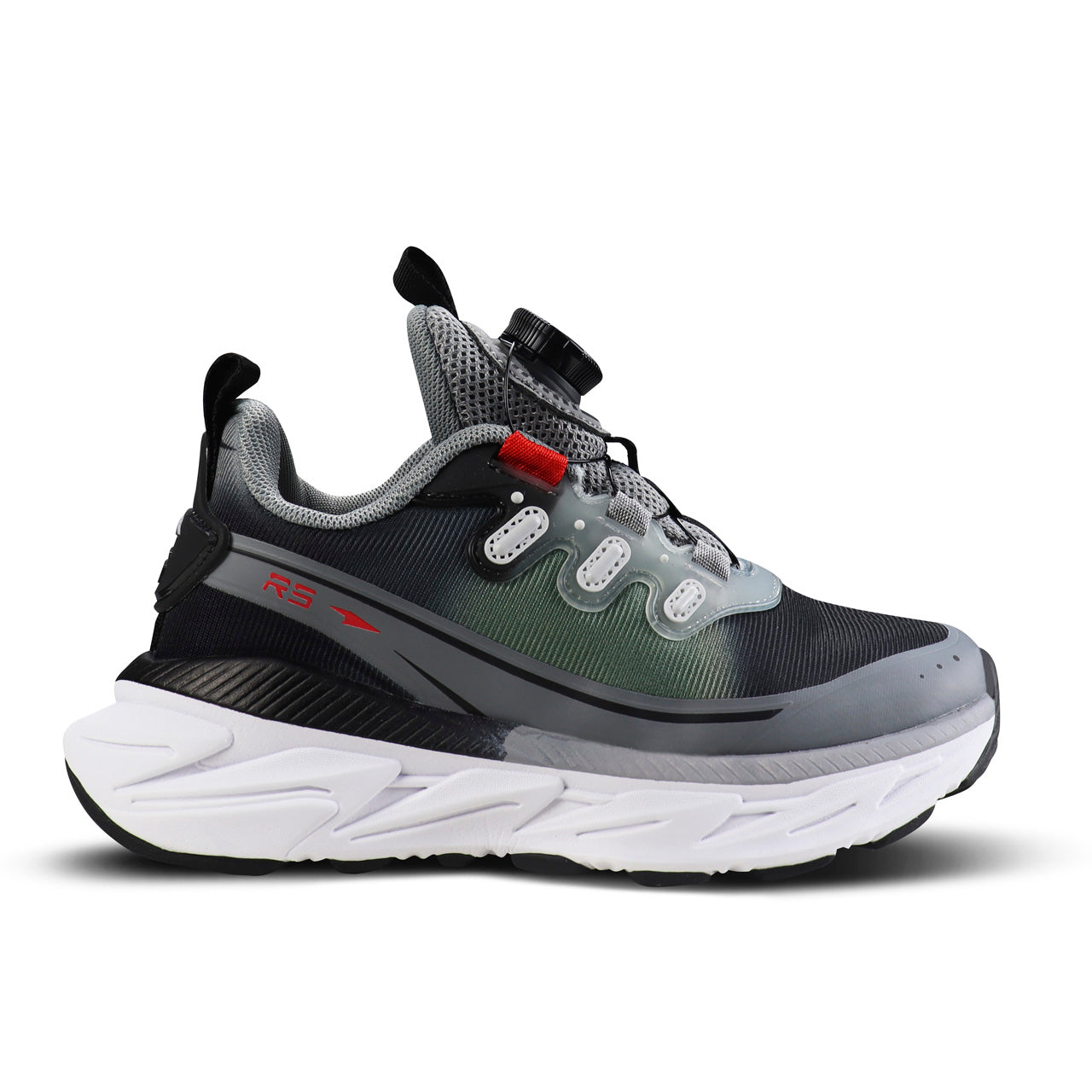 BLACK GREEN RED